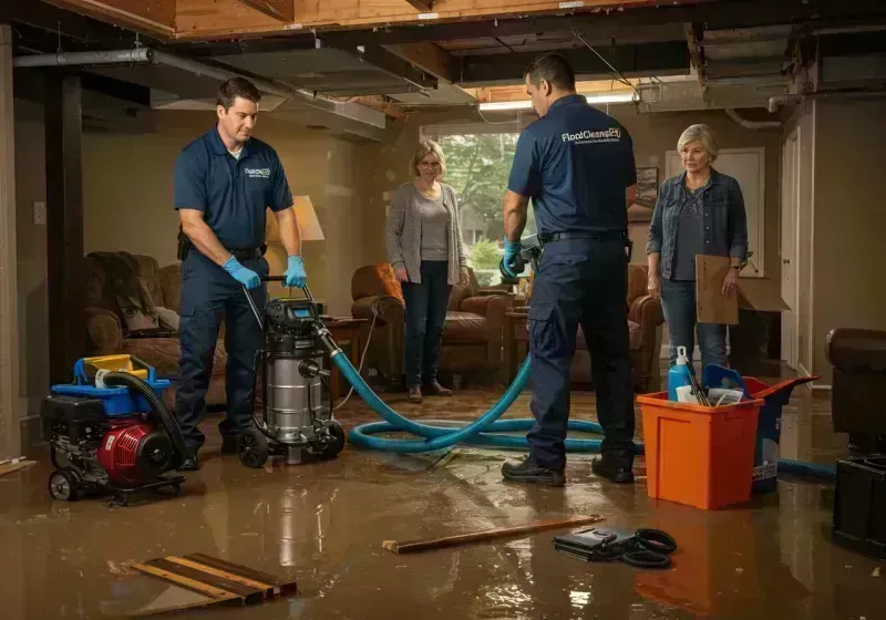 Basement Water Extraction and Removal Techniques process in Vicksburg, MI